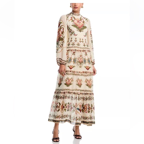 FARM Rio Dresses & Skirts - FARM Rio Majestic Hearts Maxi Dress
